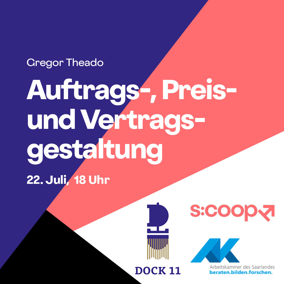 Read more about the article Online-Workshop »Auftrags-, Preis- und Vertragsgestaltung«